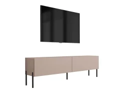 Móvel TV : Caramelo, 140 x 52 x 32 cm, patas pretas^ Móvel De Tv