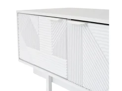 ModernLuxe Móvel TV 200 cm - com 3 compartimentos e 2 gavetas - capacidade máxima TV 90 polegadas -^ Móvel De Tv