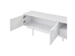 ModernLuxe Móvel TV 200 cm - com 3 compartimentos e 2 gavetas - capacidade máxima TV 90 polegadas -^ Móvel De Tv