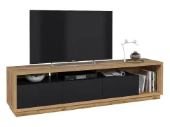 Petits-Meubles Móvel TV 3 gavetas Asten e madeira 200cm^ Móvel De Tv