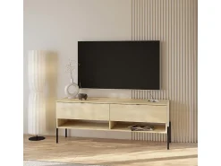 Petits-Meubles Móvel TV 2 gavetas Lucilla madeira 140cm^ Móvel De Tv