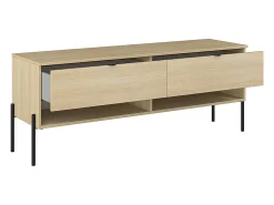 Petits-Meubles Móvel TV 2 gavetas Lucilla madeira 140cm^ Móvel De Tv