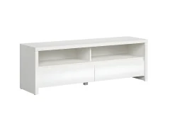 Móvel De Tv*Petits-Meubles Móvel TV 2 gavetas Soren mate 143,5cm Branco