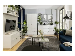 Petits-Meubles Móvel TV 2 gavetas Sven 156cm^ Móvel De Tv