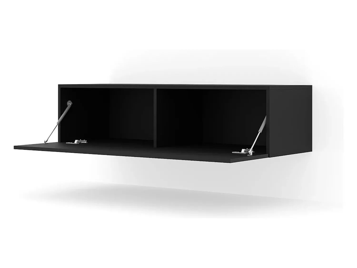 Discount Petits-Meubles Móvel TV 1 porta Bali mate 120cm Preto