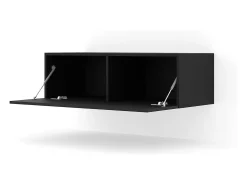 Hot Petits-Meubles Móvel TV 1 porta Bali mate 100cm Preto