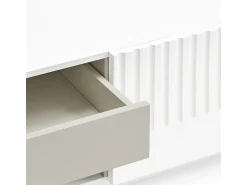 Móvel De Tv|Teulat Móvel TV 4 portas 2 gavetas 182x48 cm Branco