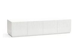 Móvel De Tv|Teulat Móvel TV 4 portas 2 gavetas 182x48 cm Branco