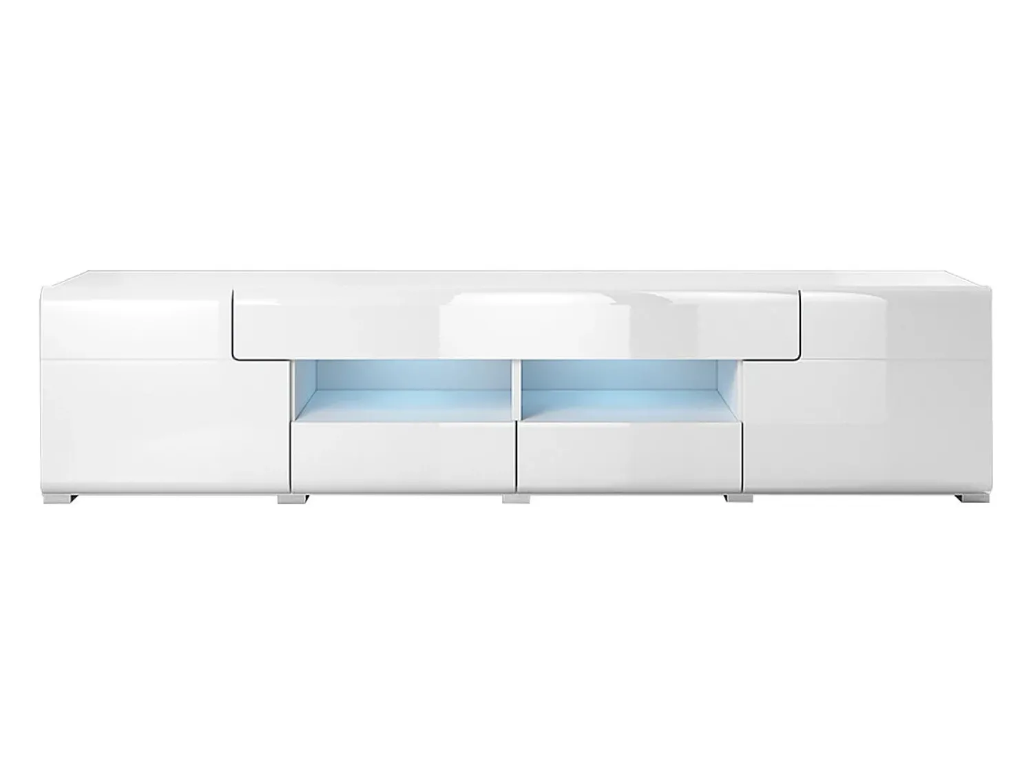 Móvel De Tv|Petits-Meubles Móvel TV 2 portas 2 gavetas Jules 208cm Branco