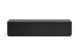 Discount Teulat Móvel TV 4 portas 2 gavetas 182x48 cm Preto
