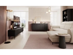 Móvel TV: 2 portas, armário: , 200 x 51,2 x 38cm^ Móvel De Tv
