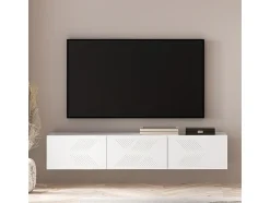 Discount Petits-Meubles Móvel TV 3 portas Aura 170cm Branco