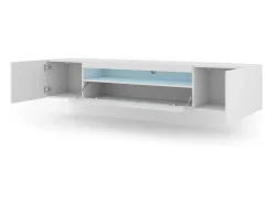Móvel De Tv|Furnlux Móvel TV 3 portas Aurus 200cm Branco