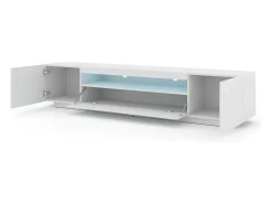 Móvel De Tv|Furnlux Móvel TV 3 portas Aurus 200cm Branco
