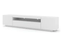 Móvel De Tv*Furnlux Móvel TV 3 portas Aurus 200cm Branco