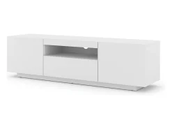 Móvel De Tv*Furnlux Móvel TV 3 portas Aurus 150cm Branco