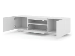 Móvel De Tv*Furnlux Móvel TV 3 portas Aurus 150cm Branco