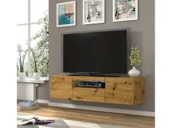Online Furnlux Móvel TV 3 portas Aurus madeira 150cm Creme