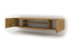 Móvel De Tv|Furnlux Móvel TV 3 portas Aurus madeira 200cm Natural claro