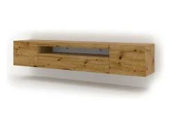 Móvel De Tv|Furnlux Móvel TV 3 portas Aurus madeira 200cm Natural claro