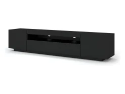 Móvel De Tv*Furnlux Móvel TV 3 portas Aurus 200cm Preto