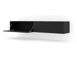 Móvel De Tv|Petits-Meubles Móvel TV 2 portas Bali mate 180cm Preto
