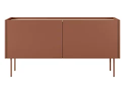 Móvel TV 2 portas com pé metálico 120x60 cm^ Móvel De Tv