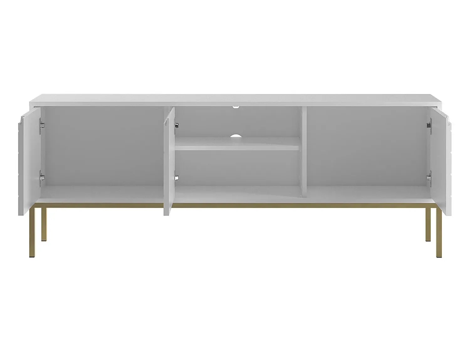 Móvel De Tv|Petits-Meubles Móvel TV 3 portas Daria 151cm Branco