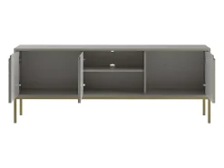 Móvel De Tv*Petits-Meubles Móvel TV 3 portas Daria caxemira 151cm Bege