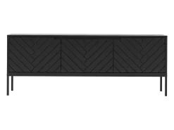 Móvel De Tv|Petits-Meubles Móvel TV 3 portas Daria 151cm Preto