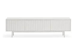 Móvel De Tv|Teulat Móvel TV 2 portas e uma aba 180x40 cm Branco