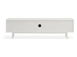 Móvel De Tv|Teulat Móvel TV 2 portas e uma aba 180x40 cm Branco