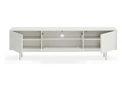 Móvel De Tv|Teulat Móvel TV 2 portas e uma aba 180x40 cm Branco