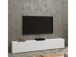 Hot Petits-Meubles Móvel TV 2 portas Glora 180cm Branco