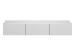 Móvel De Tv*Petits-Meubles Móvel TV 3 portas Idao 160cm Branco