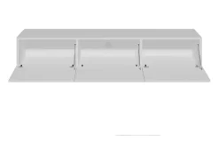Móvel De Tv*Petits-Meubles Móvel TV 3 portas Idao 160cm Branco