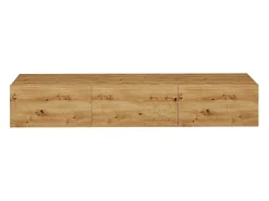 Petits-Meubles Móvel TV 3 portas Idao madeira clara 160cm^ Móvel De Tv