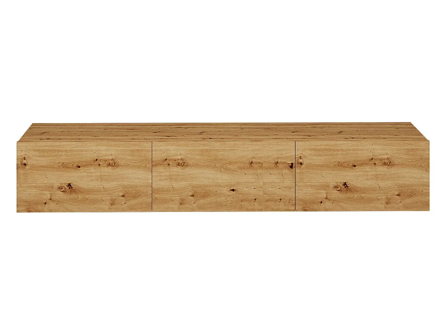 Petits-Meubles Móvel TV 3 portas Idao madeira clara 160cm^ Móvel De Tv