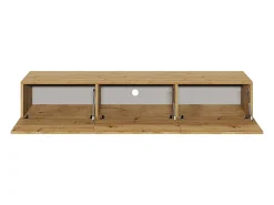 Petits-Meubles Móvel TV 3 portas Idao madeira clara 160cm^ Móvel De Tv