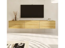 Petits-Meubles Móvel TV 3 portas Idao madeira 160cm^ Móvel De Tv