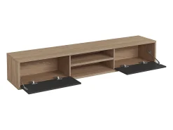Petits-Meubles Móvel TV 2 portas Idra e madeira 180cm^ Móvel De Tv