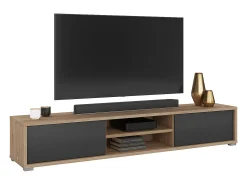 Petits-Meubles Móvel TV 2 portas Idra e madeira 180cm^ Móvel De Tv