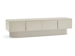 Móvel De Tv*Teulat Móvel TV 4 portas lacado areia 200x45 cm Bege