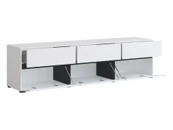 Móvel De Tv*Petits-Meubles Móvel TV 3 portas Lilia 180cm Branco