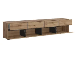 Móvel De Tv|Petits-Meubles Móvel TV 4 portas Lilia madeira 225cm Castanho