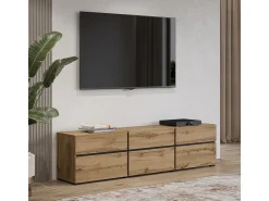 Petits-Meubles Móvel TV 3 portas Lilia madeira 180cm^ Móvel De Tv