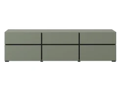 Best Petits-Meubles Móvel TV 3 portas Lilia 180cm Verde