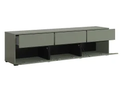 Best Petits-Meubles Móvel TV 3 portas Lilia 180cm Verde