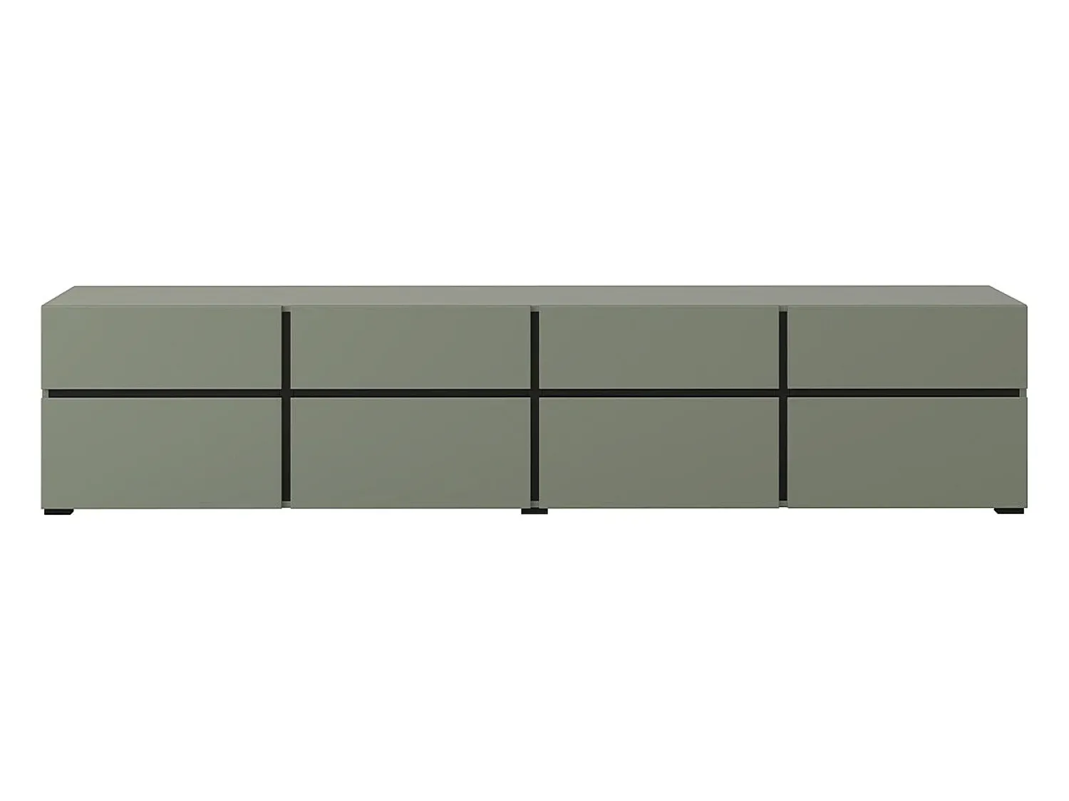 Discount Petits-Meubles Móvel TV 4 portas Lilia 225cm Verde