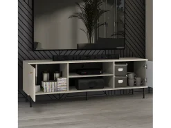 Móvel De Tv|Petits-Meubles Móvel TV 2 portas Nova 160cm Bege